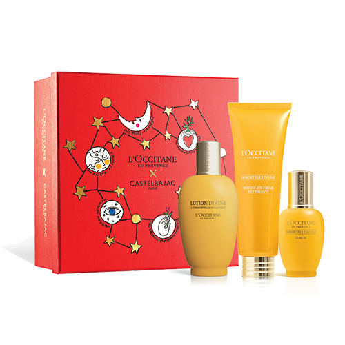 immortelle divine skincare set