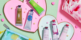 HAPPY VALENTINE'S DAY 想いを届けるロクシタンのバレンタインギフト。