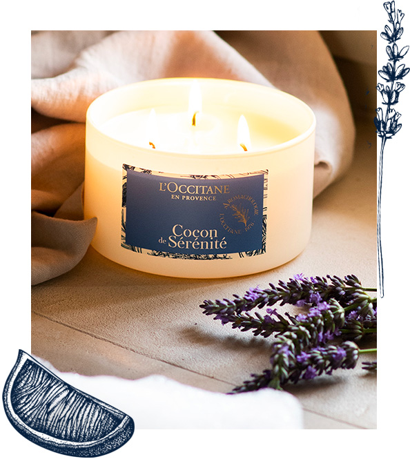 Bougie Cocon de Sérénité 