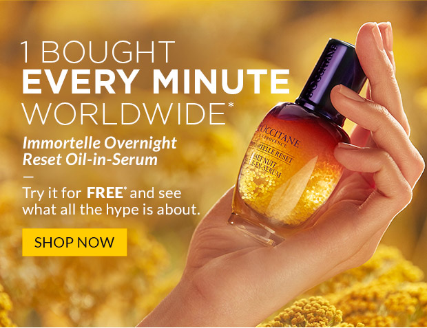 IMMORTELLE OVERNIGHT RESET OIL-IN-SEURM. TRY IT FOR FREE*