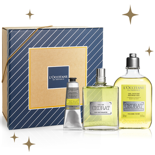 Coffret Eau de Toilette Homme Cédrat