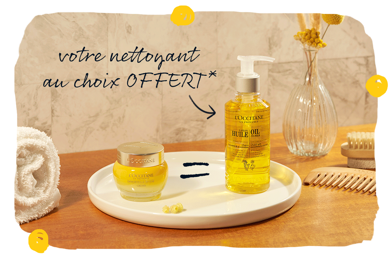 VOTRE NETTOYANT VISAGE EN CADEAU