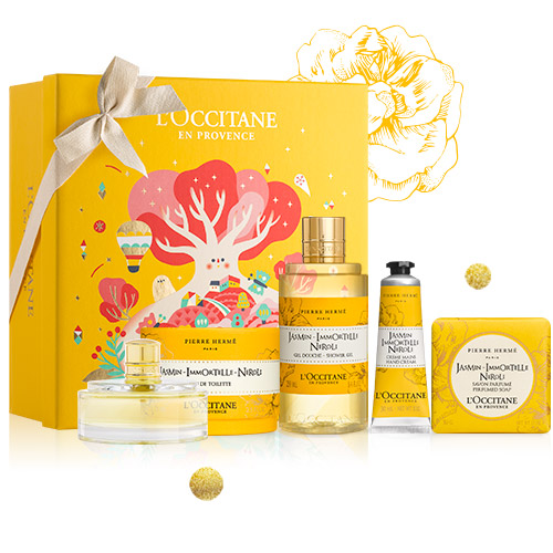 Coffret Parfum Jasmin Immortelle Néroli 