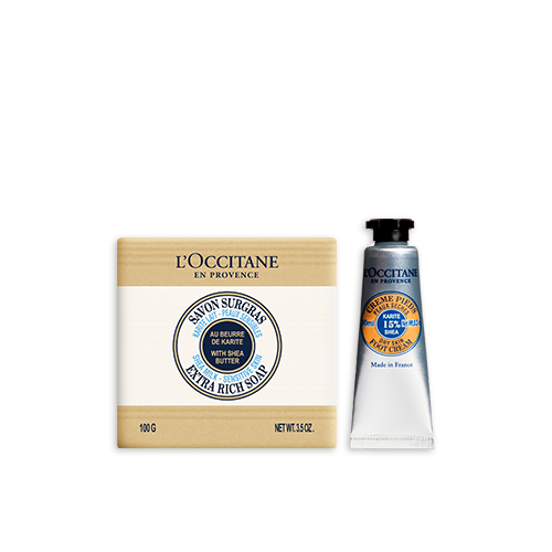 Vista 2 L'OCCITANE Rotina Sabonete Karité 100G + Creme de Pés Karité 10ML L'OCCITANE en Provence L'OCCITANE en Provence