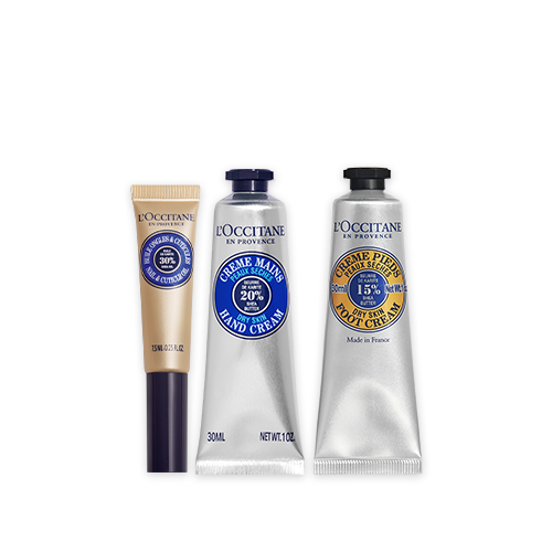 Vista 2 L'OCCITANE Rotina Cuidados Pés e Mãos Karité L'OCCITANE en Provence L'OCCITANE en Provence