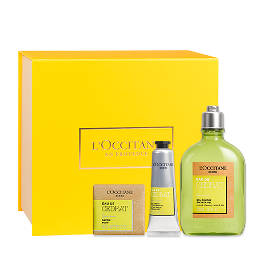 Vista 2 L'OCCITANE Presente Rotina Eau de Cedrat L'OCCITANE en Provence L'OCCITANE en Provence