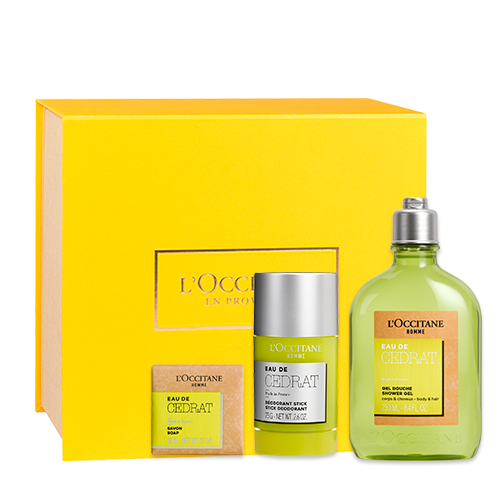 Vista 2 L'OCCITANE Presente Sabonete e Desodorante Cedrat L'OCCITANE en Provence L'OCCITANE en Provence