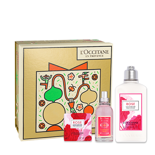 Vista 2 L'OCCITANE Presente Perfumado Rosas e Tangerina L'OCCITANE en Provence L'OCCITANE en Provence