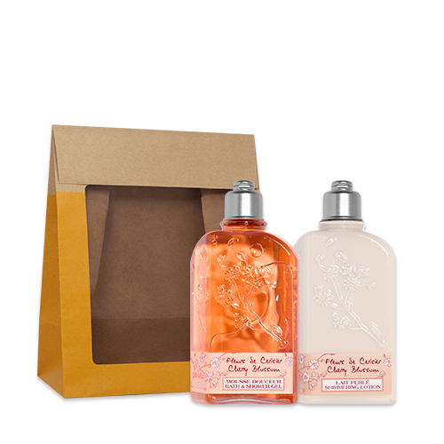 Vista 2 L'OCCITANE Presente Duo Banho Flor de Cerejeira L'OCCITANE en Provence L'OCCITANE en Provence
