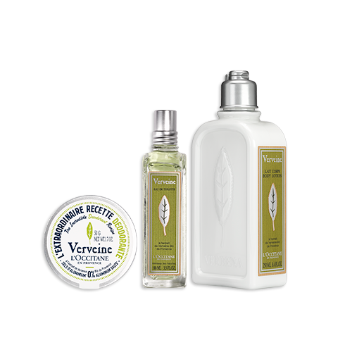 Vista 2 L'OCCITANE Rotina Trio Completo de Verbena L'OCCITANE en Provence L'OCCITANE en Provence