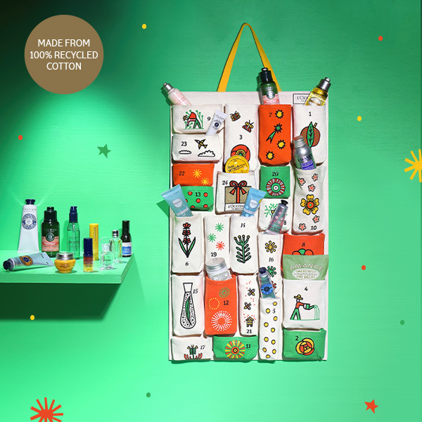 Beauty Advent Calendars Reusable Advent Calendars L'OCCITANE UK