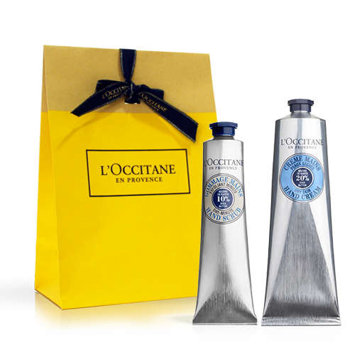 Loccitane Gift Set In Gift Wrap Hand Creams For Sale in Loccitane Gift Set In Gift Wrap Hand Creams For Sale in
