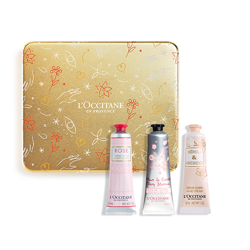 Floral Hand Cream Trio