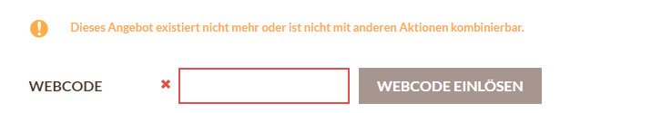 nichtkombinierbar
