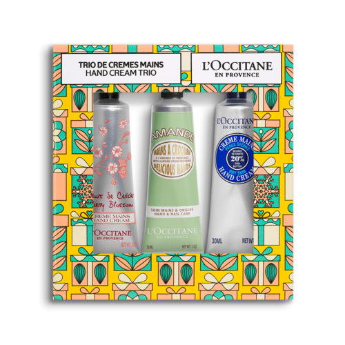 Coffret Trio Crèmes Mains Classique