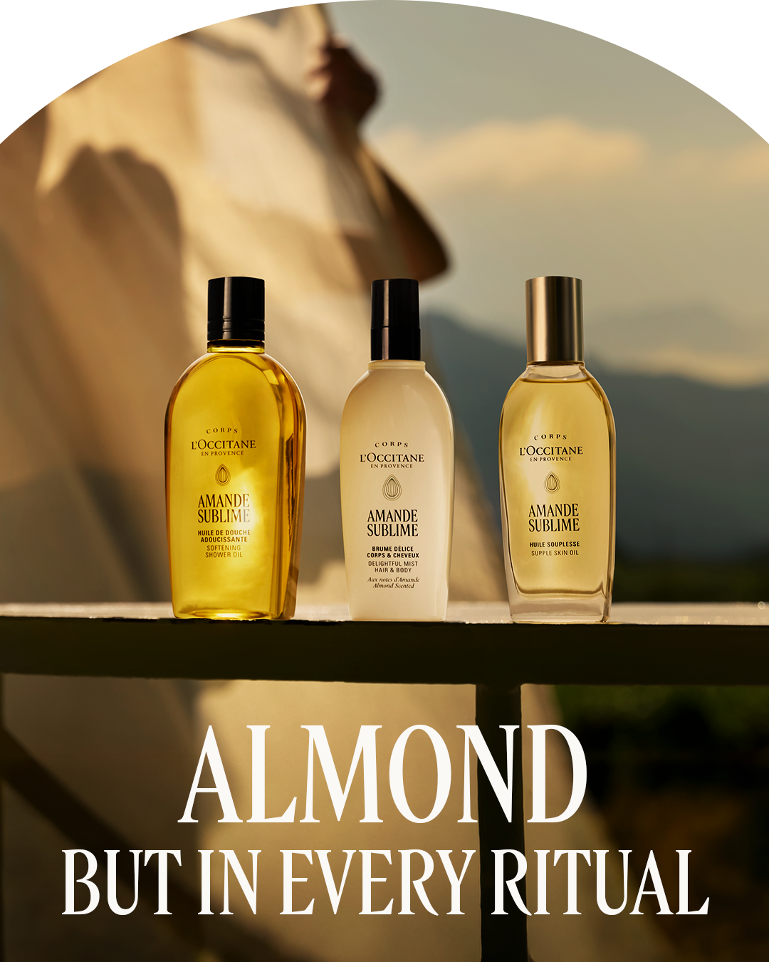 Almond natural skincare for women