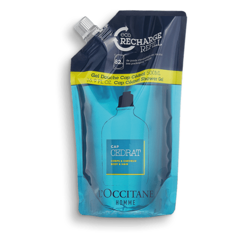 Éco-recharge Gel Douche Cap Cédrat 500ml