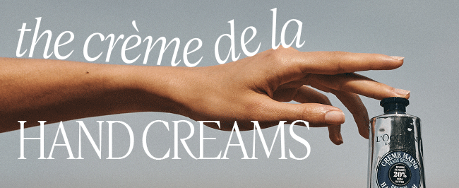 THE CRÈME DE LA HAND CREAMS