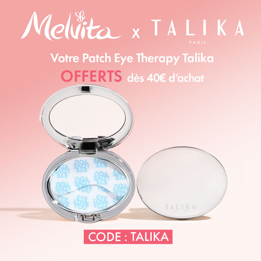 Melvita x Talika : vos patch yeux offerts dès 40€ d'achats